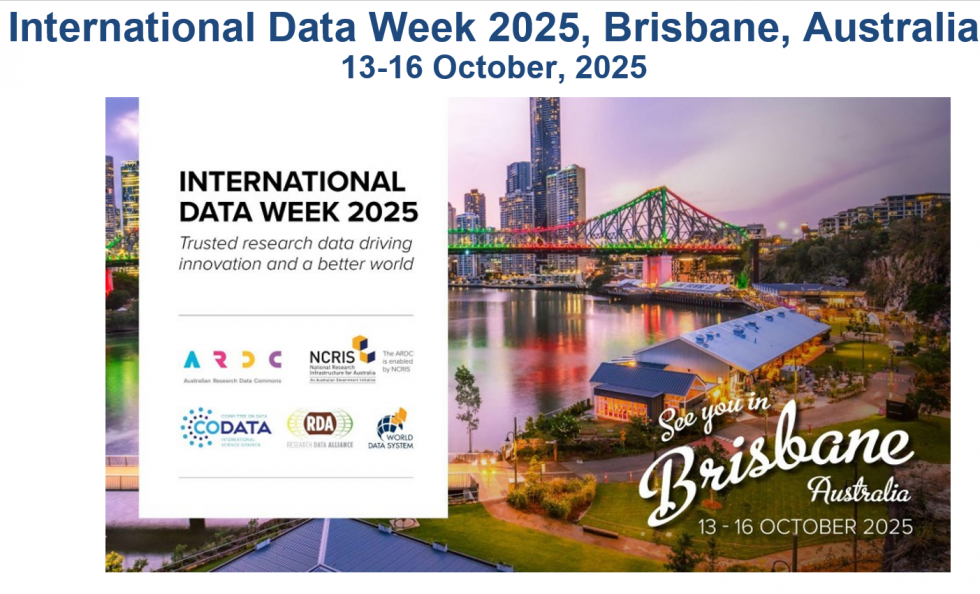 IDW 2025 International Data Week